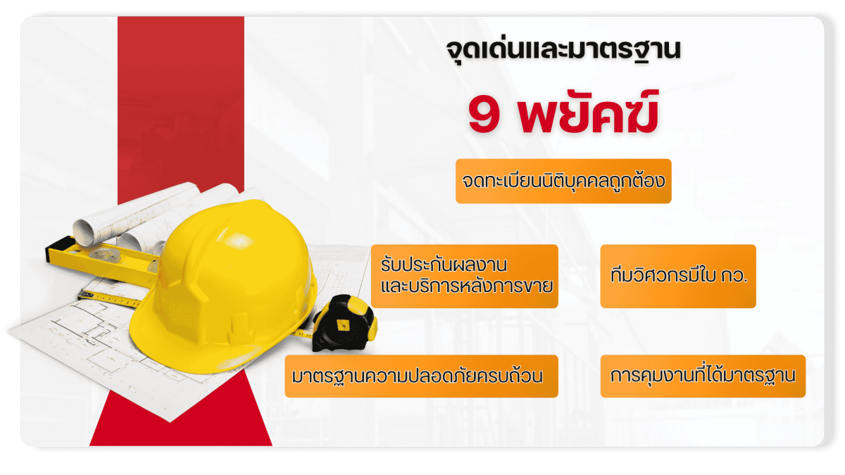 จุดเด่นและมาตรฐาน 9 พยัคฆ์ จุดเด่นและมาตรฐาน 9 พยัคฆ์